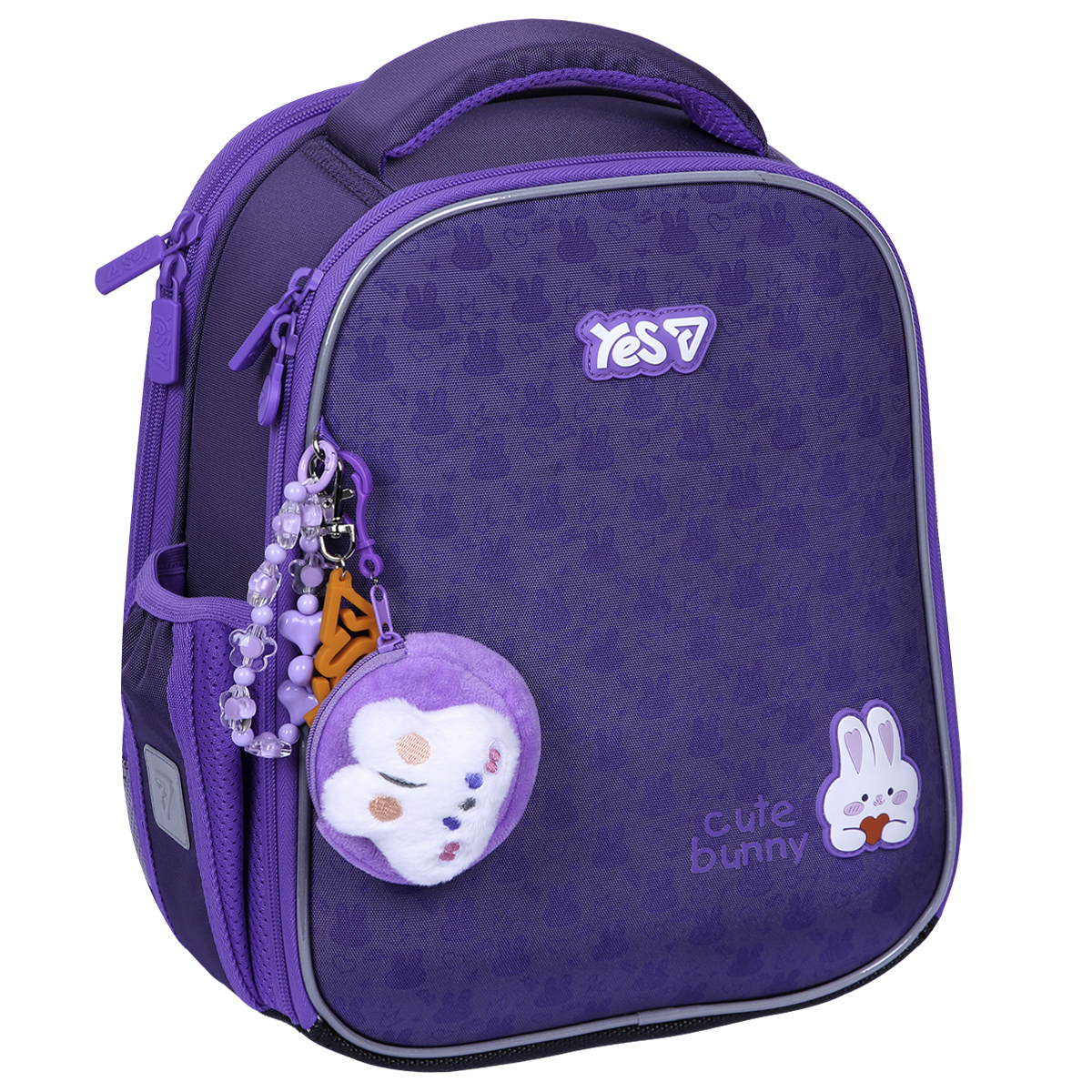 Рюкзак школьный каркасный YES H-100S Cute Bunny 550199 14.7 л
