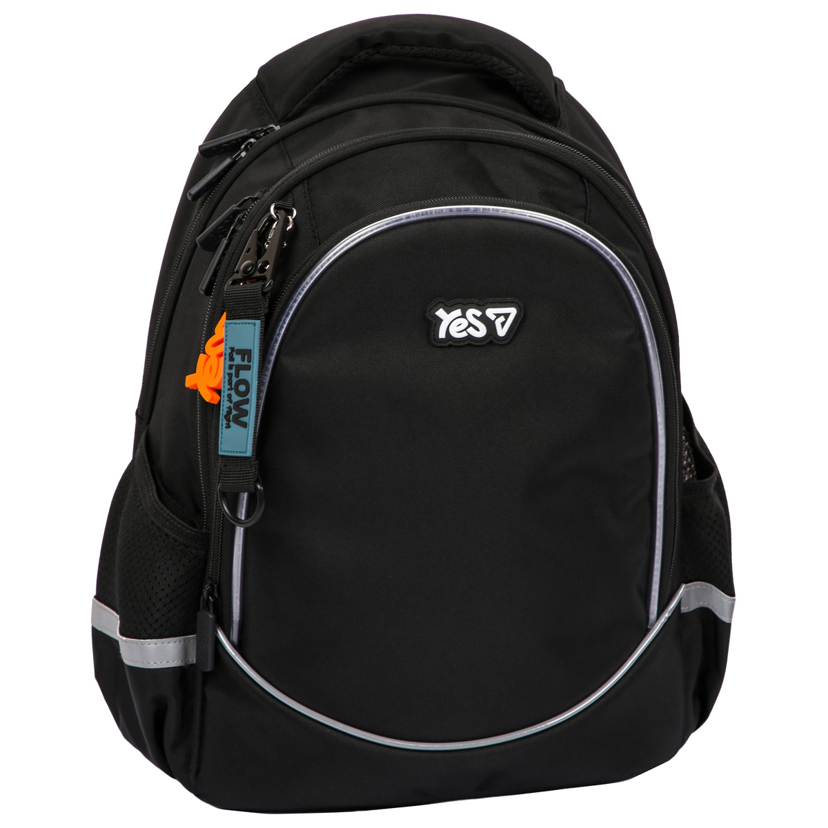 Рюкзак школьный YES S-116М Just Black 550377 18 л