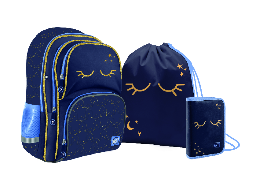 Рюкзак школьный с пеналом и сумкой для обуви YES S-30 Juno Collection Sweet Dreams 557630 3 предмета