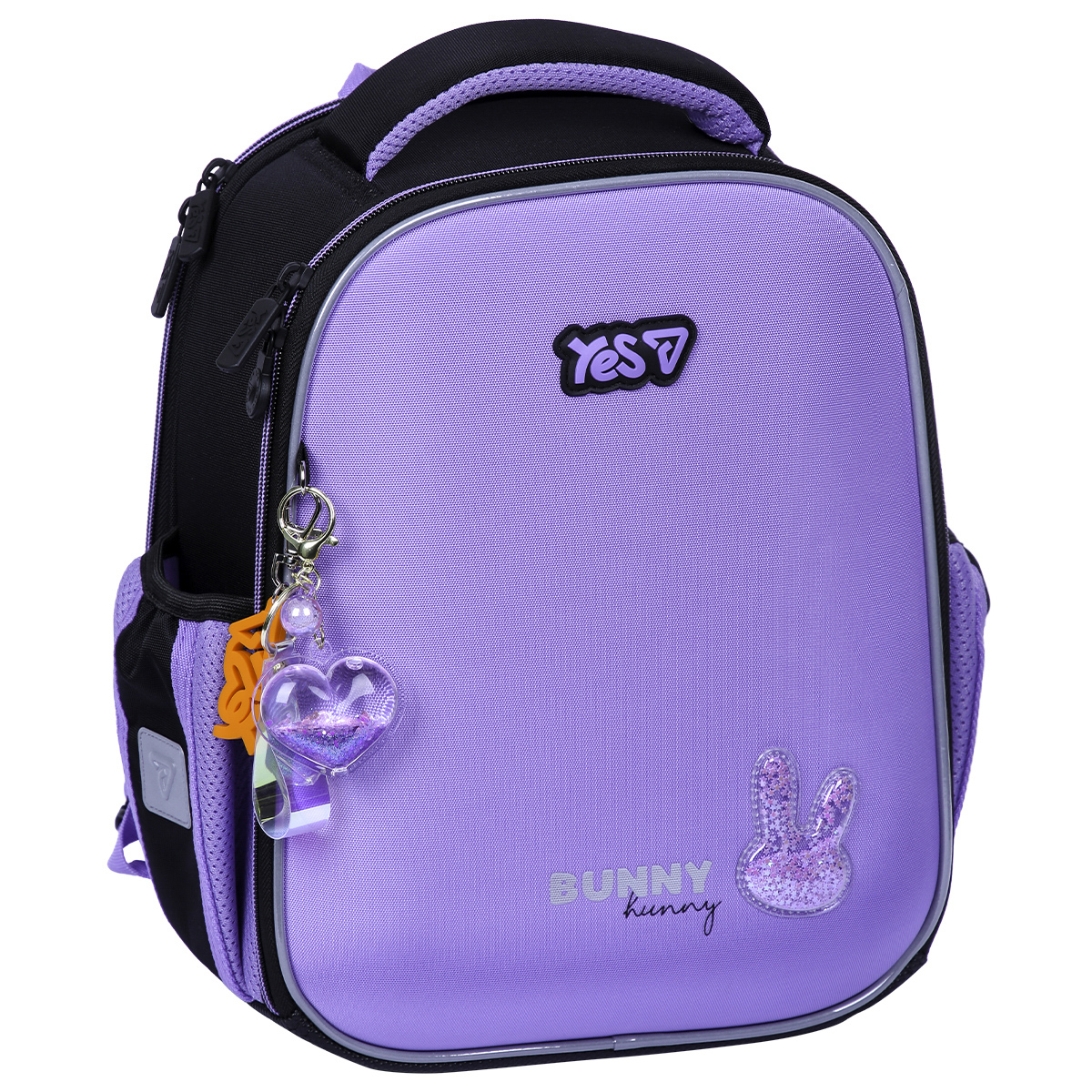 Рюкзак школьный каркасный YES H-100S Shiny Bunny 550204 14.7 л