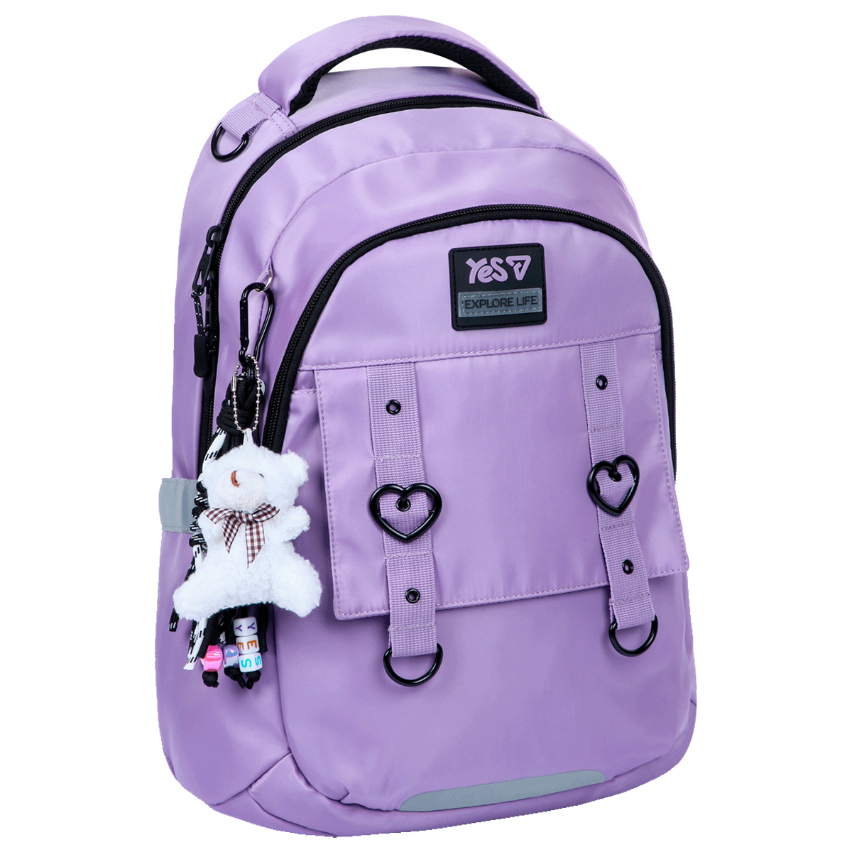 Рюкзак школьный YES ТS-54M Lively Light 550328 15.9 л
