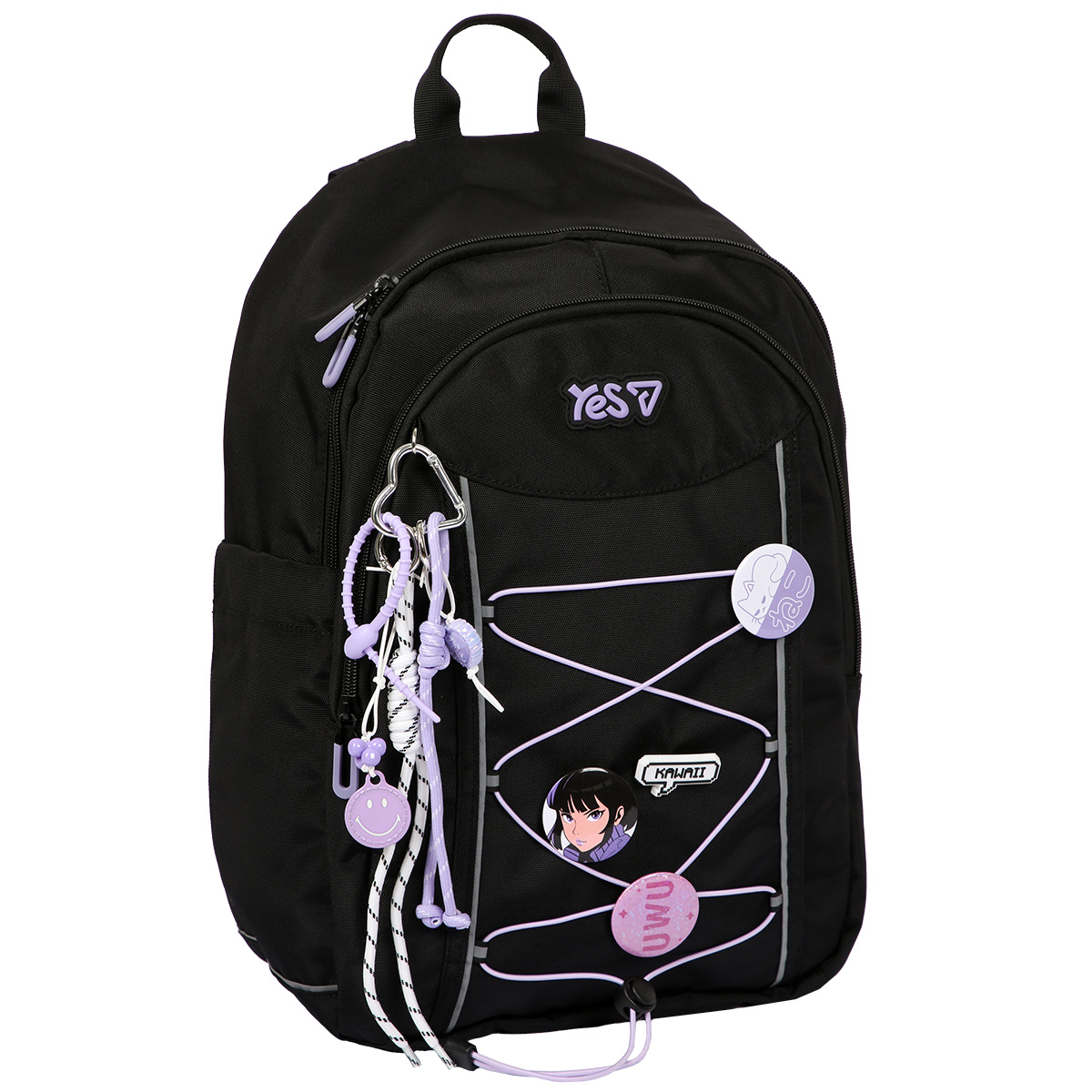 Рюкзак школьный YES TS-60L Kawaii 550402 19.3 л