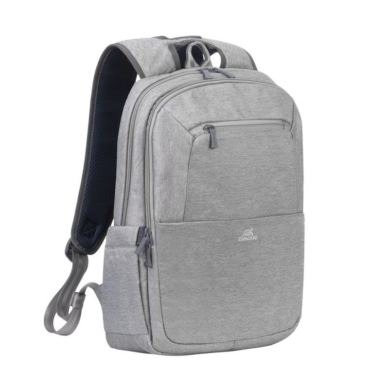 Рюкзак городской Rivacase 7760 / Grey 29х43х14.5 см серый