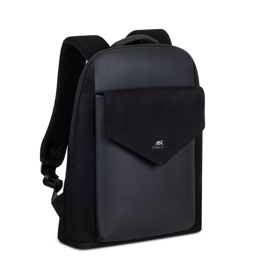 Рюкзак городской Rivacase 8524 Cardiff / Black 31х41.5х11 см черный