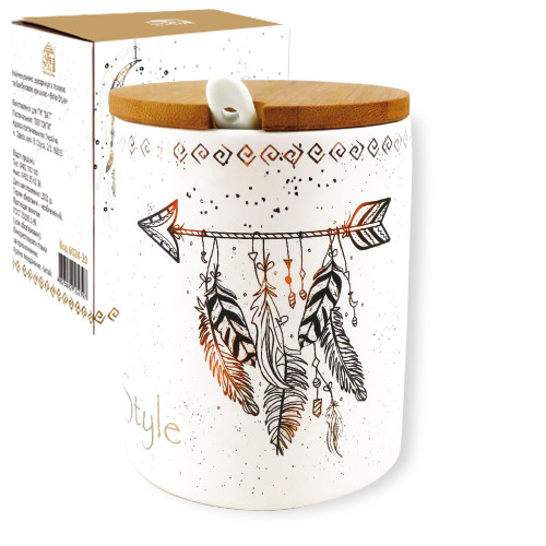 Сахарница SNT Boho style 6024-20 320 мл Сахарница SNT Boho style 6024-20 320 мл