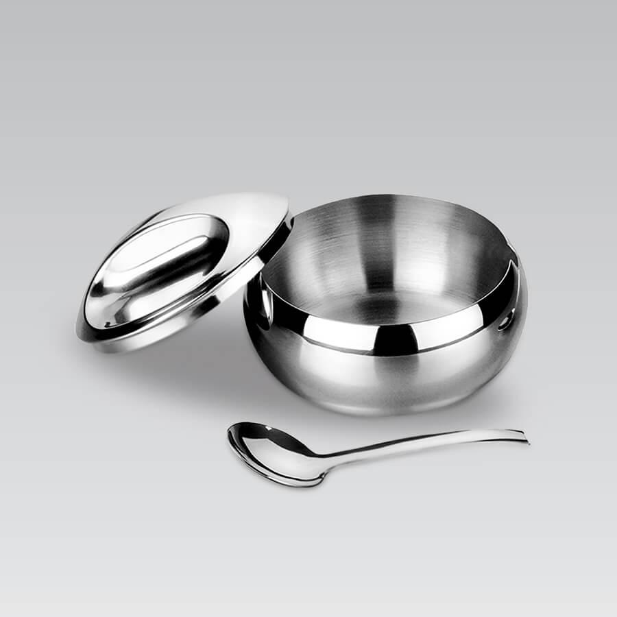 Сахарница с ложкой Maestro MR-1690 300 мл