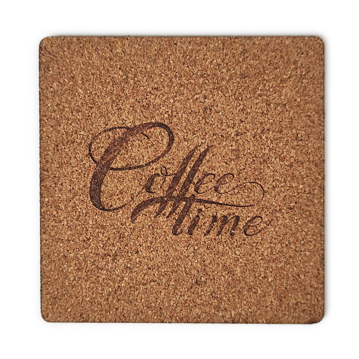 Подставка сервировочная Mazhura Coffe Time MZ-731427 9.5х9.5 см бежевая