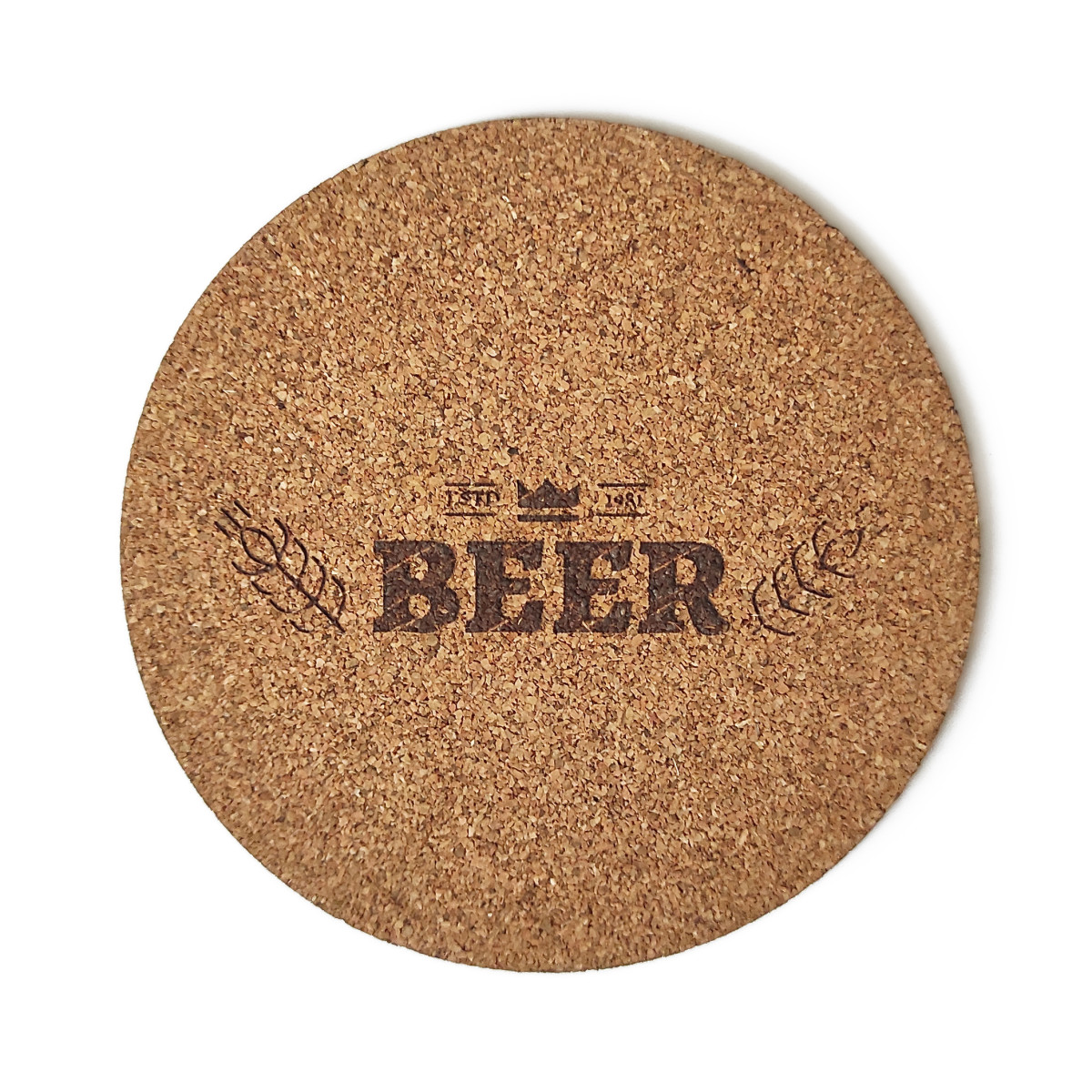 Подставка сервировочная Mazhura Beer MZ-731432 9.5 см бежевая Подставка сервировочная Mazhura Beer MZ-731432 9.5 см бежевая