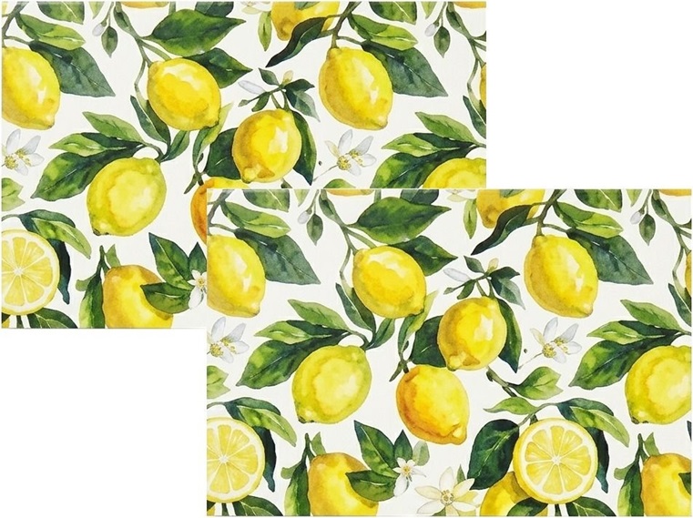Набор сервировочных салфеток Ardesto Sicilian lemons ART15LM 30х45 см 2 шт