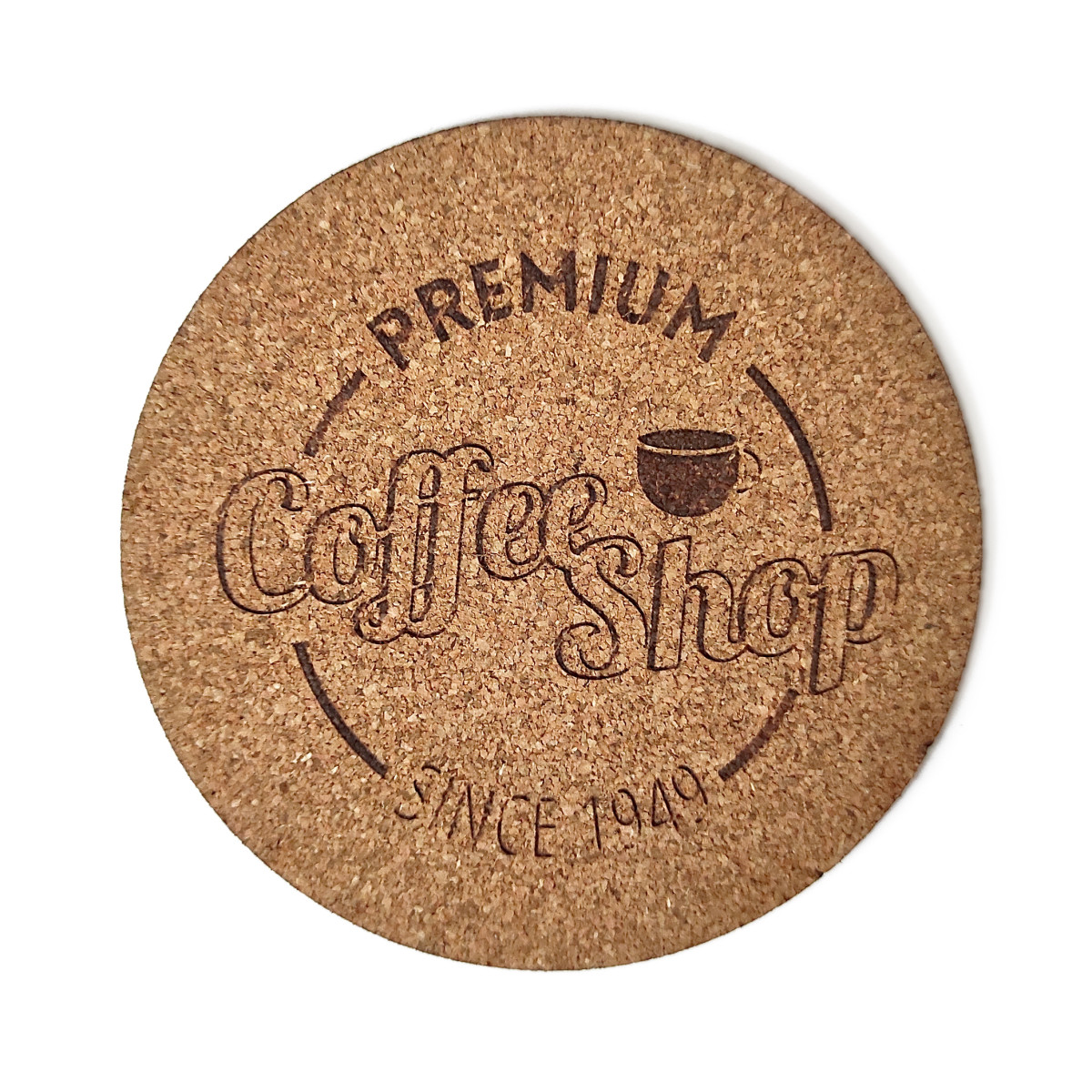 Подставка сервировочная Mazhura Coffe Shop MZ-731424 9.5 см бежевая