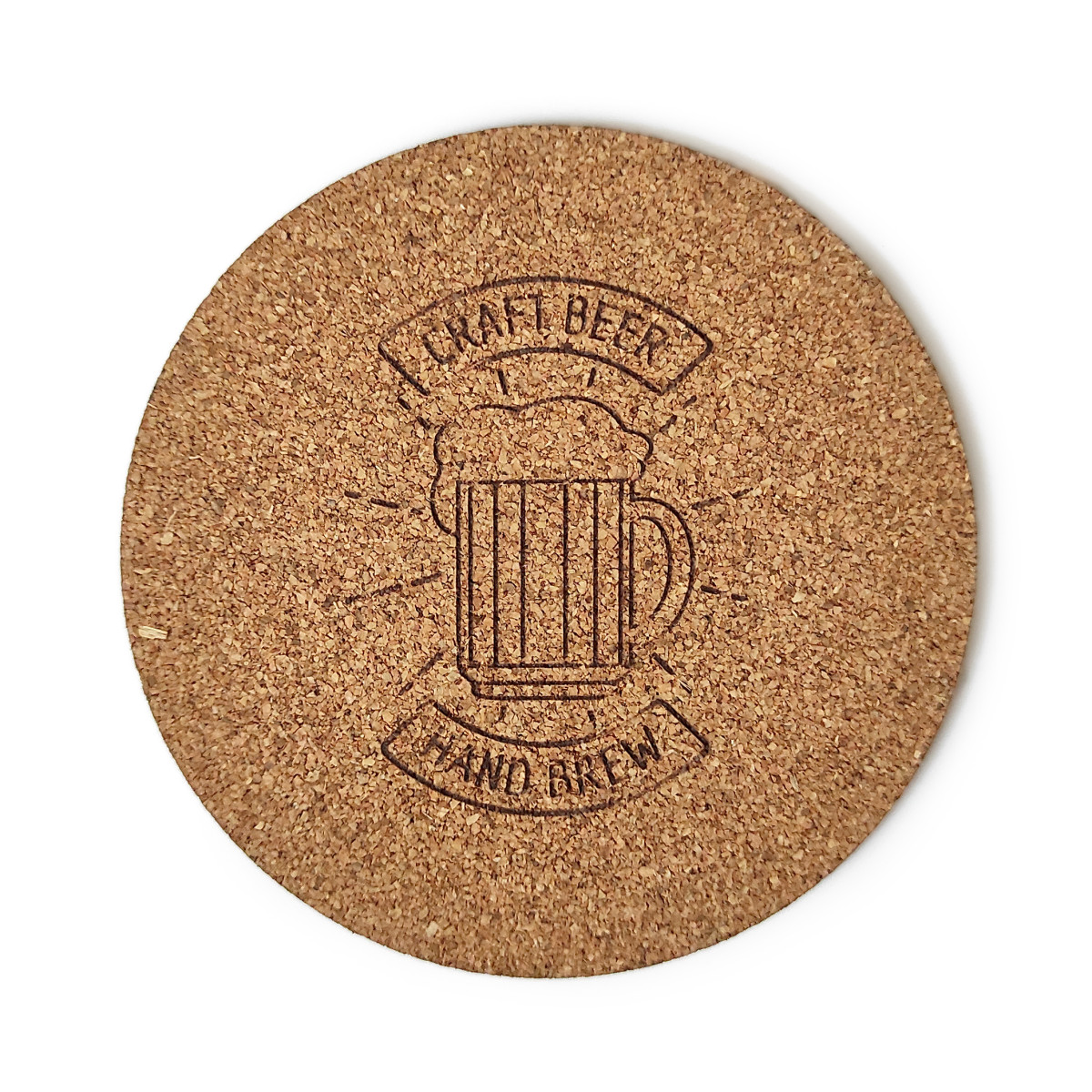 Подставка сервировочная Mazhura Craft Beer MZ-731434 9.5 см бежевая