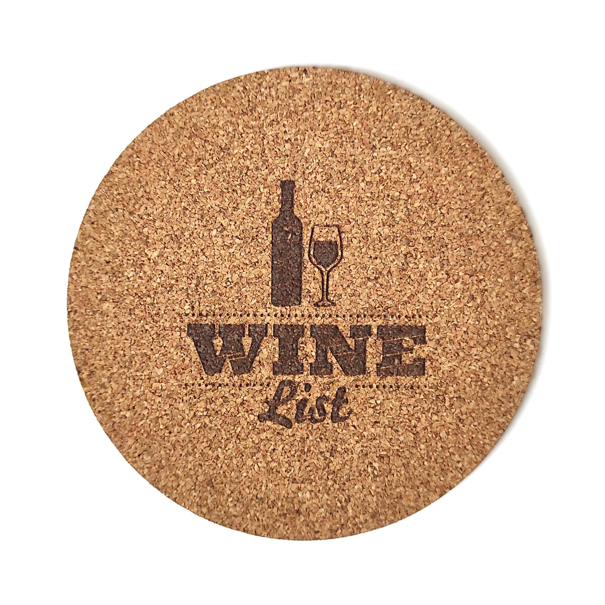 Подставка сервировочная Mazhura Wine List MZ-731430 9.5 см бежевая