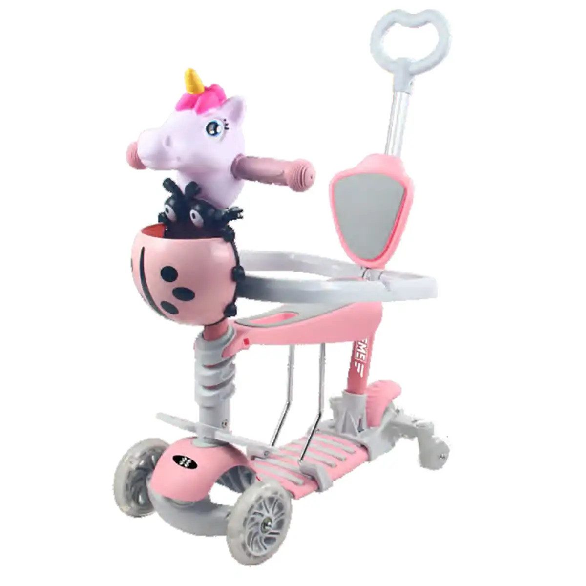Самокат детский X-TREME KS-704U-Pink розовый