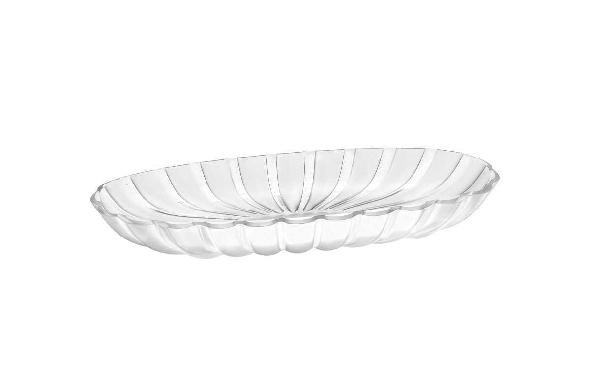 Блюдо овальное Guzzini Dolcevita 27970142 38х19 см белое
