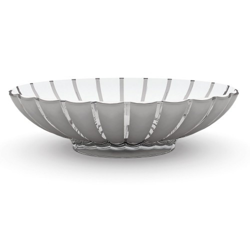 Блюдо для фруктов Guzzini Grace 29790092 37.5х30.5 см серое