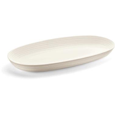 Блюдо овальное Guzzini Tierra 175400156 41х22.9х4.2 см белое