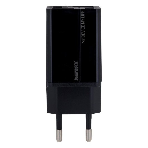 Сетевое зарядное устройство USB Remax RP-U43-Black черное Сетевое зарядное устройство USB Remax RP-U43-Black черное