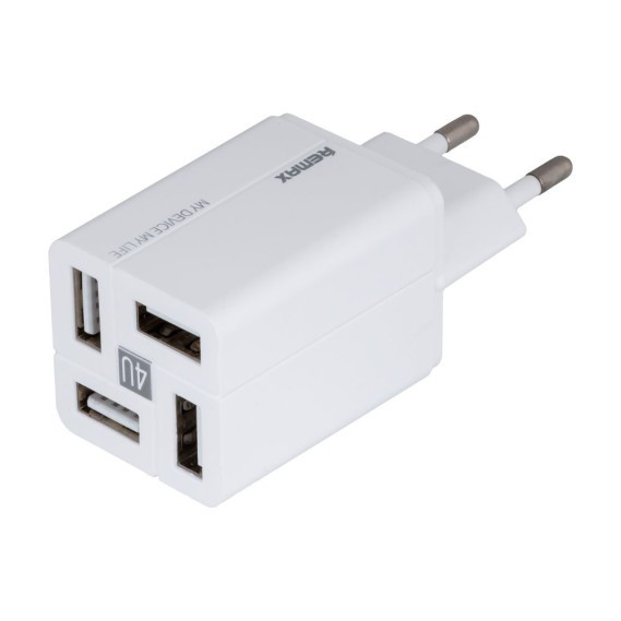 Сетевое зарядное устройство USB Remax RP-U43-White белое Сетевое зарядное устройство USB Remax RP-U43-White белое