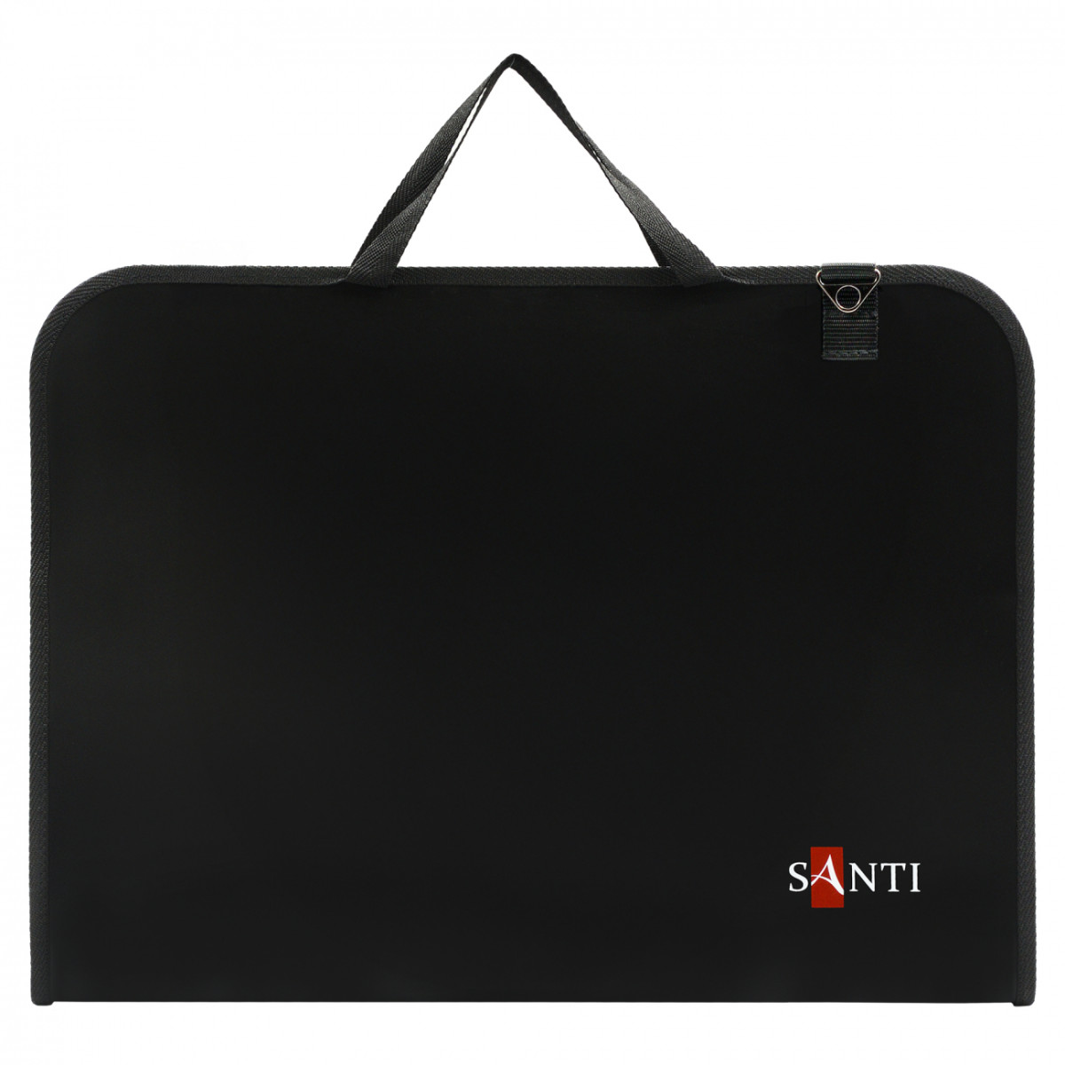 Папка-портфель для эскизов А3 Santi Black 492282 49.7х37х3 см