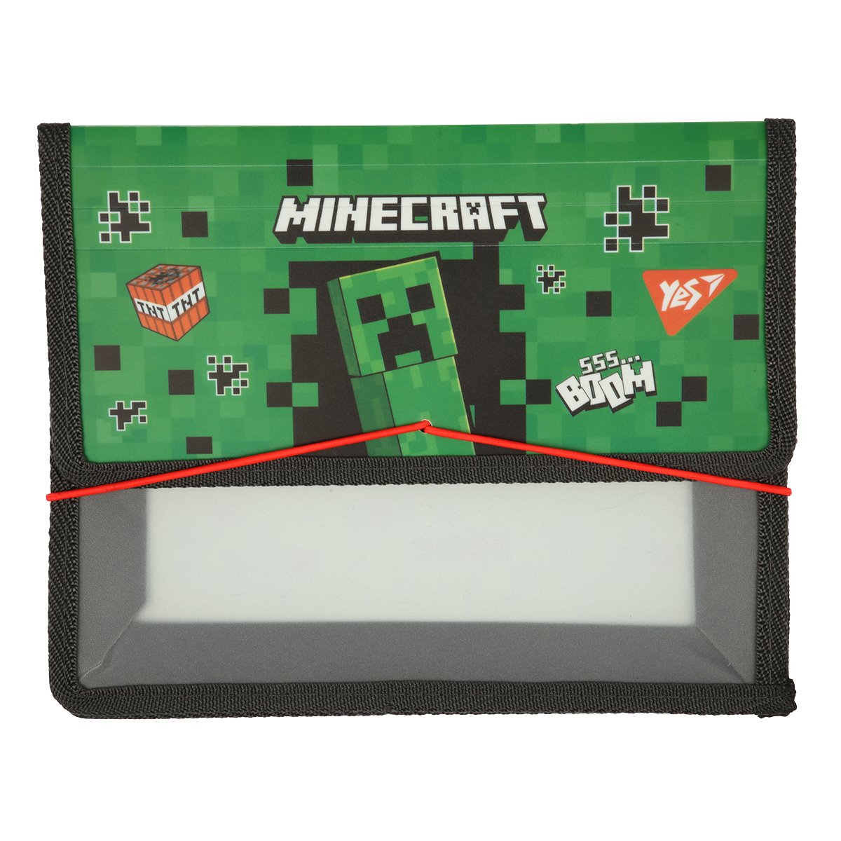 Папка для тетрадей на резинке В5 YES Minecraft 492307 20х24х5 см