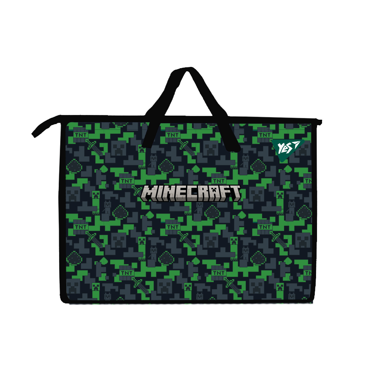 Папка-портфель на молнии А3 YES Minecraft 492281 45х33х9 см