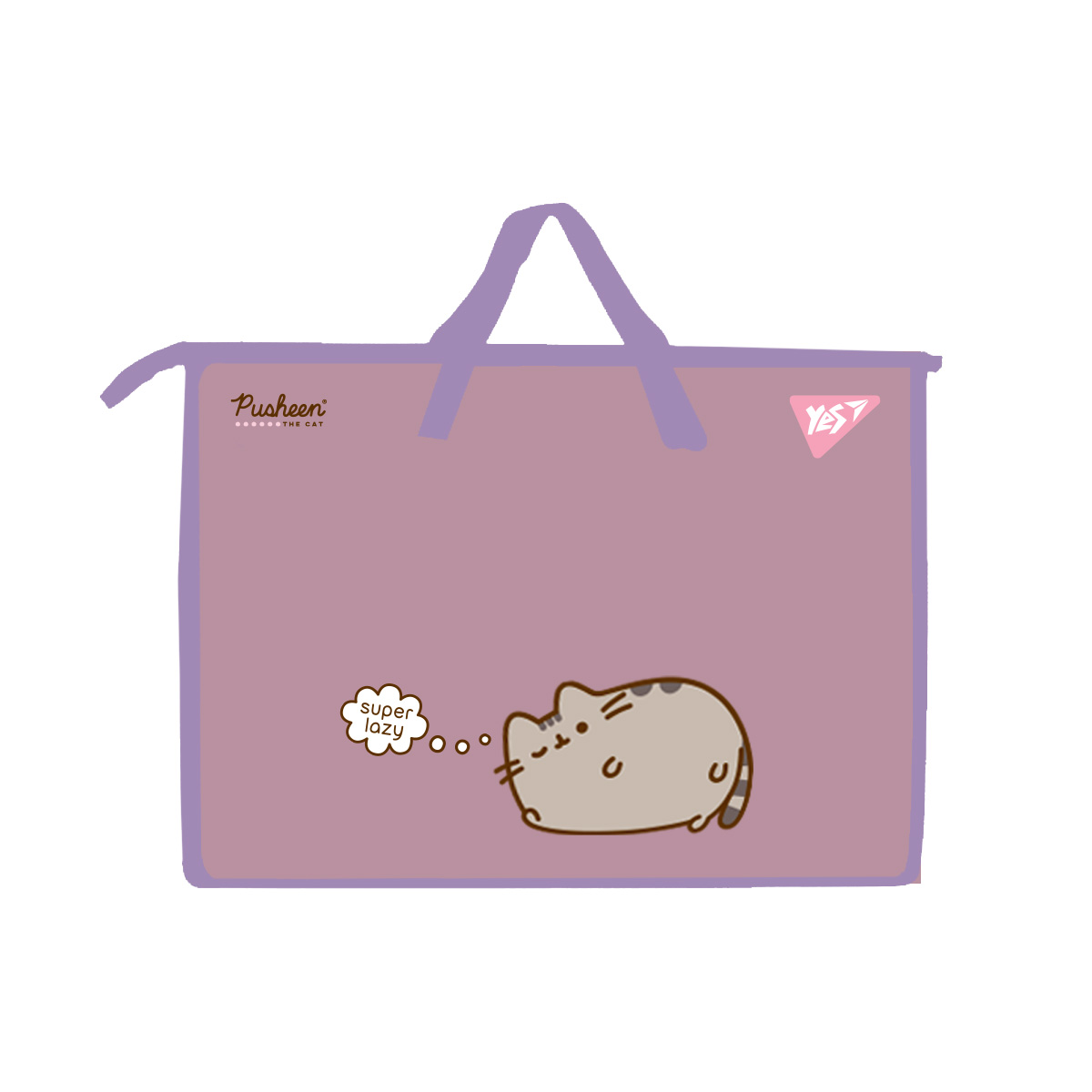 Папка-портфель на молнии А3 YES Pusheen 492280 45х33х9 см