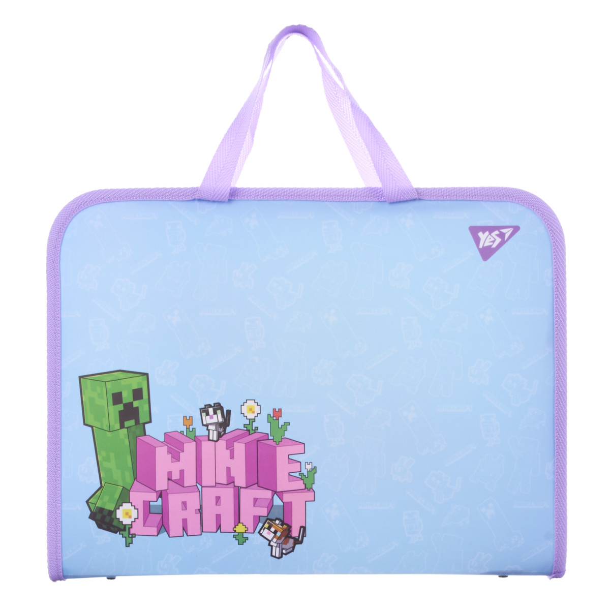 Папка портфель YES Minecraft Spring 492313 3х26х35 см