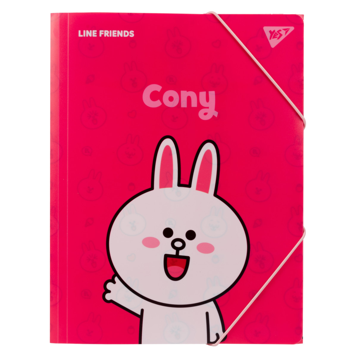 Папка на резинке A4 YES Line Friends Cony 492097