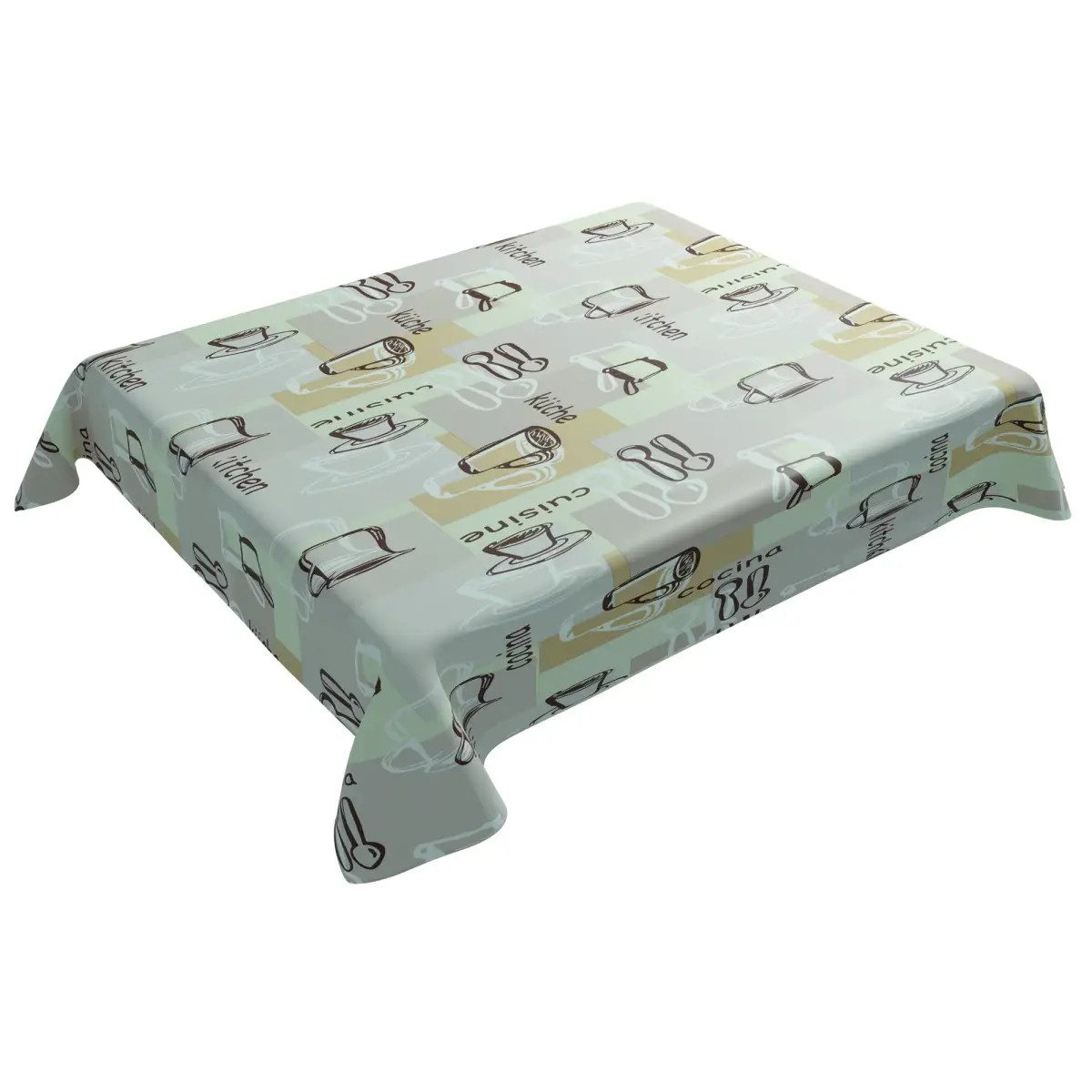 Скатерть из ПВХ Werk Кружка кофе WK-30005 100х137 см