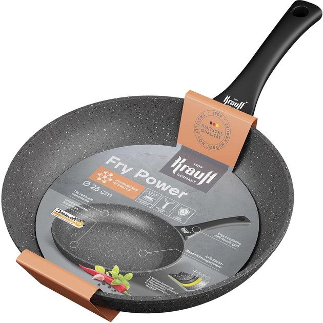 Сковорода универсальная Krauff Fry Power 25-45-128 26 см серая