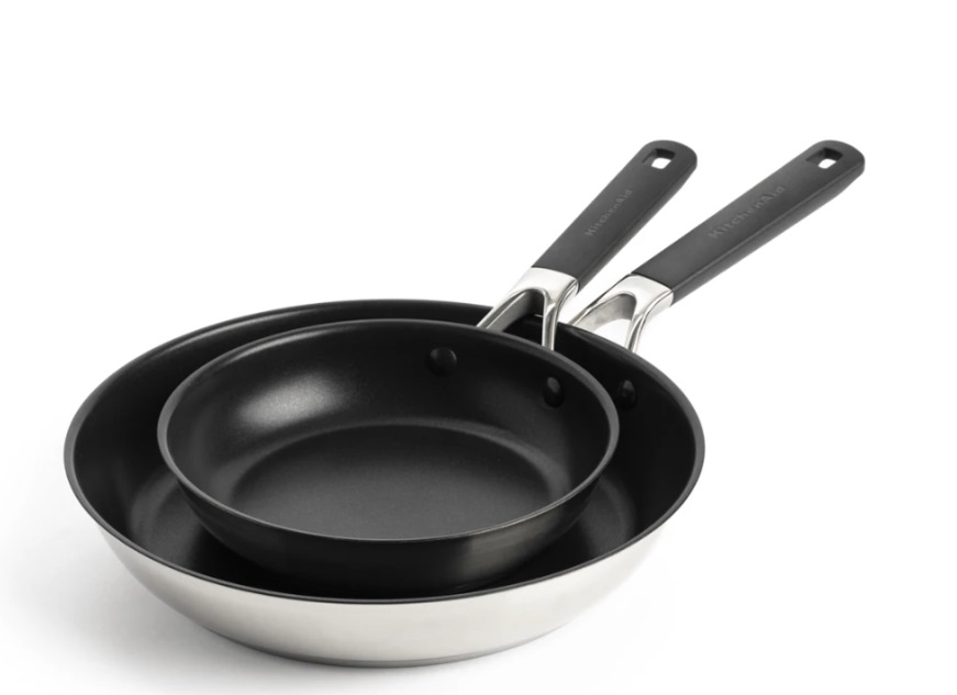 Набор сковородок KitchenAid СSS СС005706-001 2 предмета черный