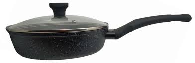 Сковорода глубокая Krauzer KR-77023 28 см черная