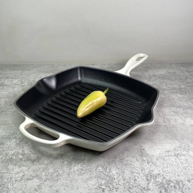 Сковорода гриль Le Creuset Square Grillet 20183267160422 26 см безе