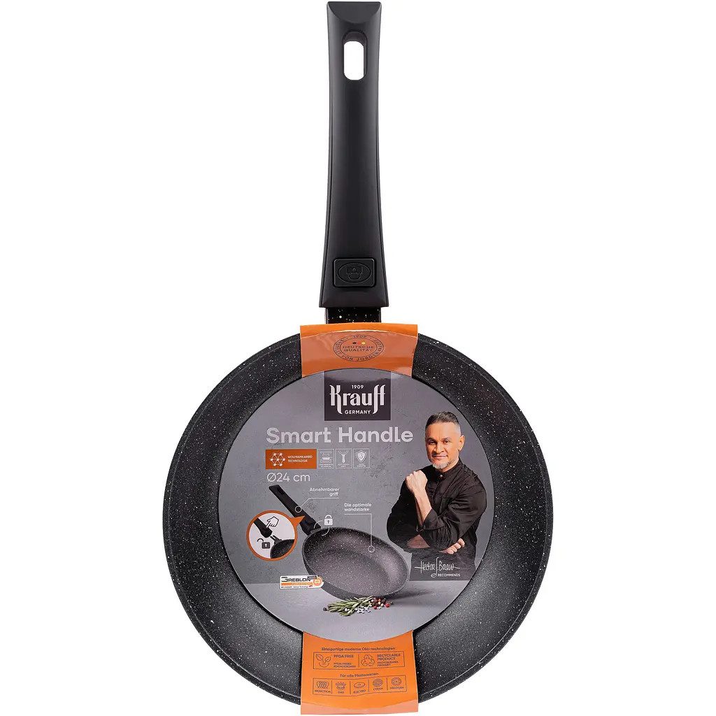 Сковорода универсальная Krauff Smart Handle 25-305-080 24 см черная