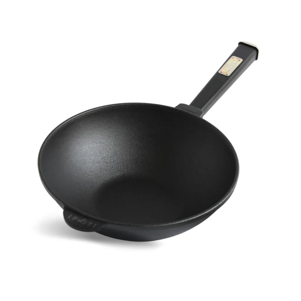 Сковорода Вок Brizoll Optimа Black W24HP1 24х7 см черная