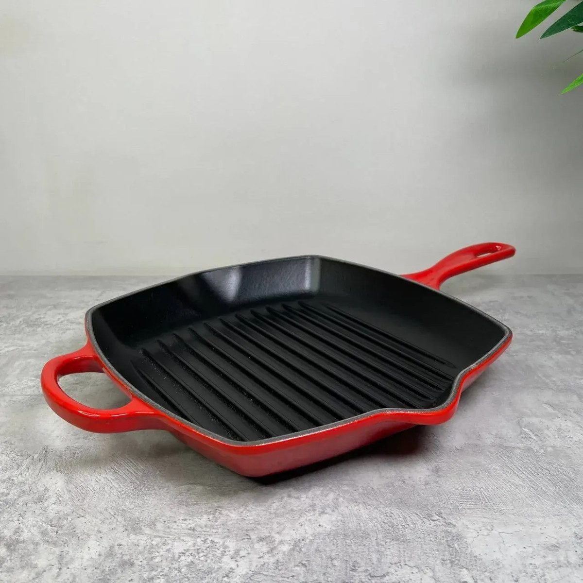 Сковорода гриль Le Creuset Square Grillet 20183260600422 26 см вишневая