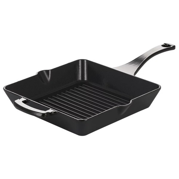 Сковорода гриль Gipfel Majolica GP-2287 27 см черная