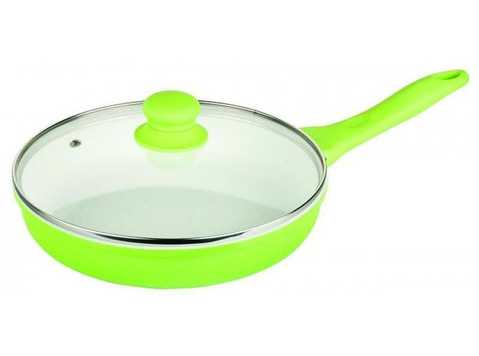 Сковорода универсальная Barton Steel BS-7020-green 20 см зеленая