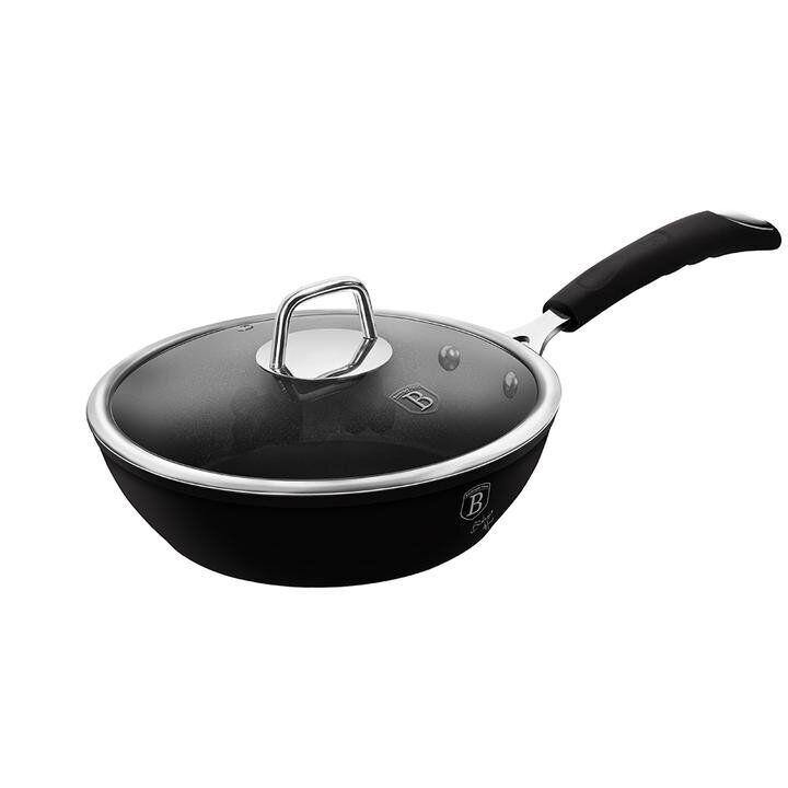 Сковорода глубокая Berlinger Haus BlaСk Professional Line BH-6119 24 см