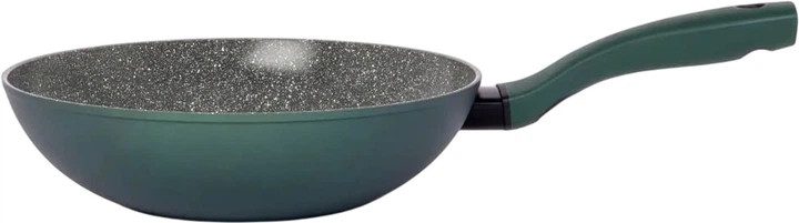 Сковорода ВОК TVS Eco Ok Induction 4N793283310001 28 см зеленая Сковорода ВОК TVS Eco Ok Induction 4N793283310001 28 см зеленая