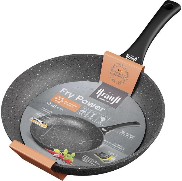 Сковорода универсальная Krauff Fry Power 25-45-129 28 см серая