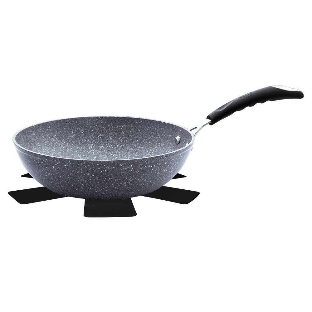 Сковорода WOK Gray Stone TouСh Line 28х7,4см Berlinger Haus BH-1159-N