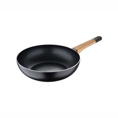 Сковорода Вок Bergner Earth black BG-34627-BK 28 см черная