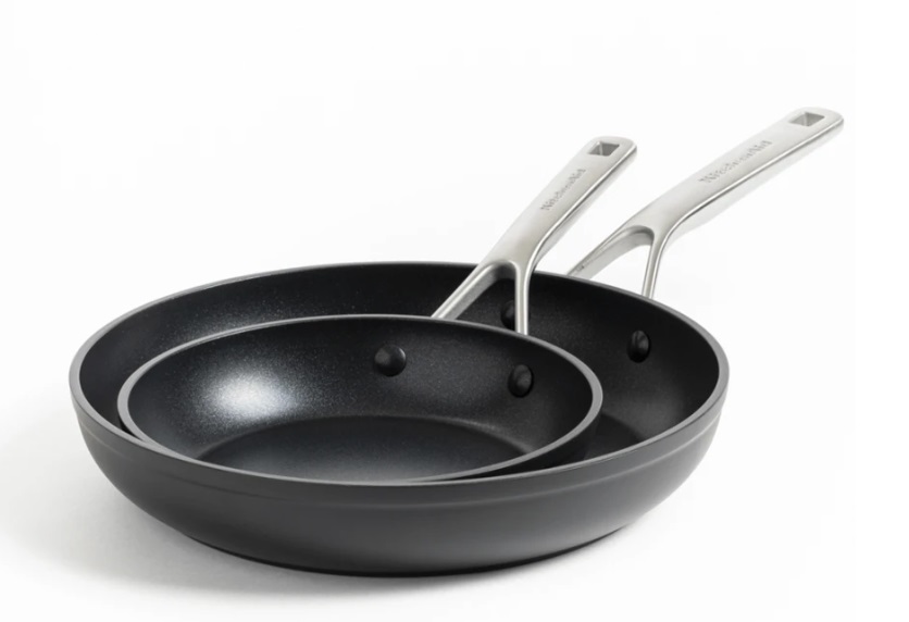 Набор сковородок KitchenAid FHA СС005698-001 2 предмета черный