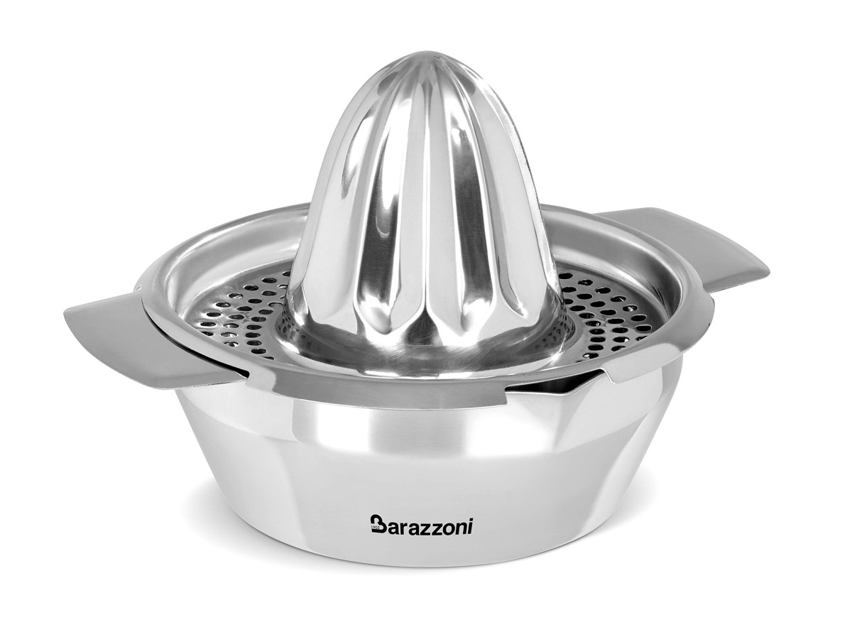 Соковыжималка для цитрусовых Barazzoni My Utensil 8640020000 1 л серебристая