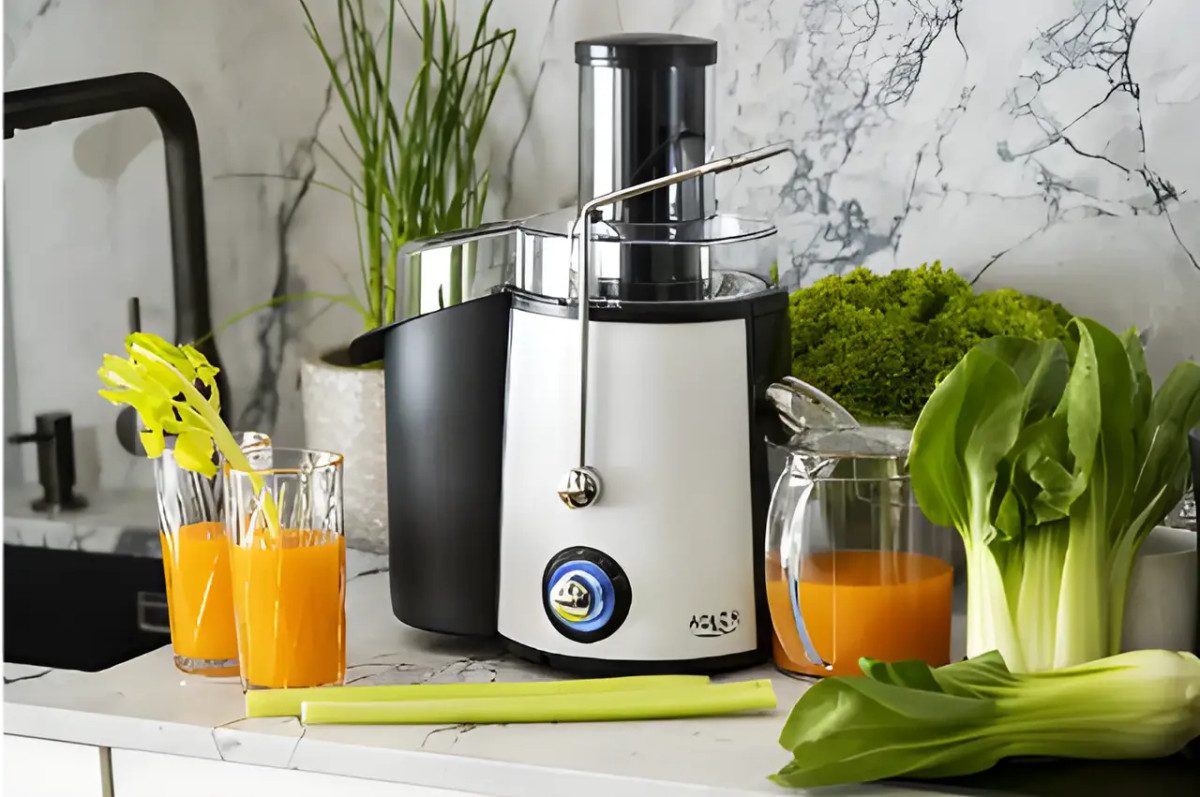 Соковыжималка Adler AD-4128 1000 Вт серебристая