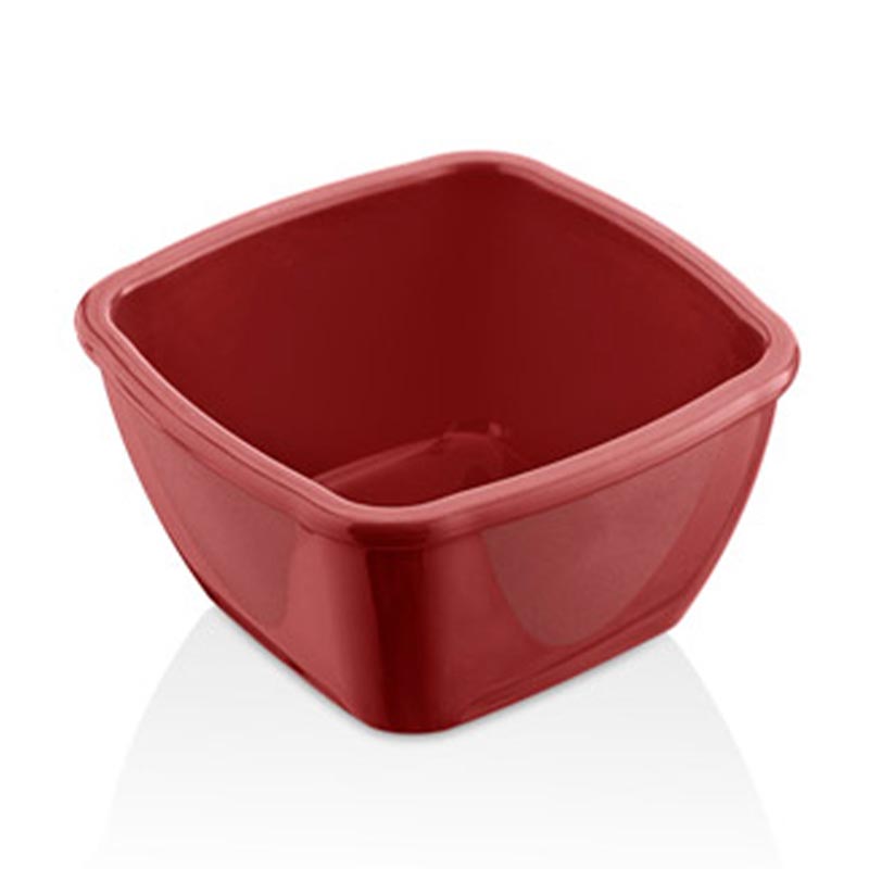 Соусник GastroPlast GS-02-R 7х7 см красный