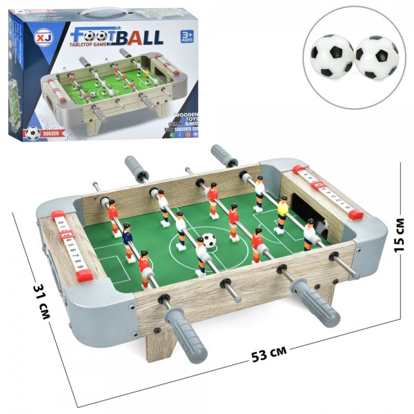 Настольная игра Футбол XJ6012 53х31х15 см Настольная игра Футбол XJ6012 53х31х15 см