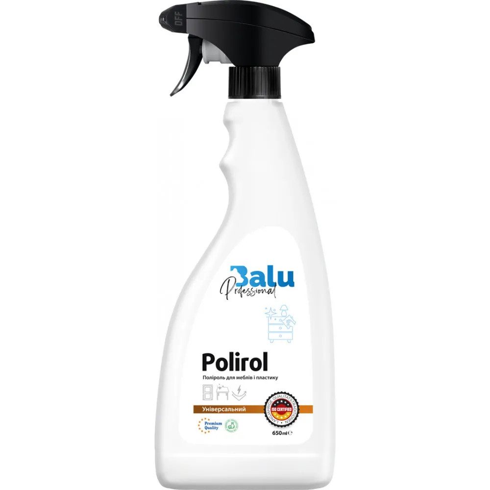 Полироль для мебели и пластика Balu Professional 4820159428182 650 мл