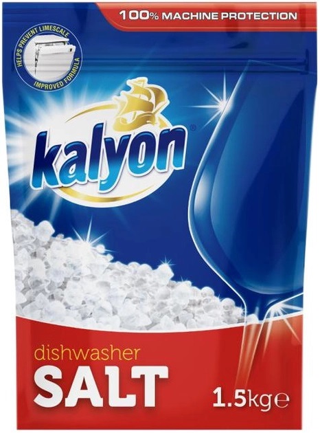 Соль для посудомоечных машин Kalyon Dishwasher Salt 8698848001888 1.5 кг